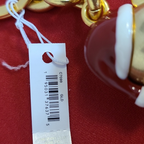 Coach 3D Santa Bear Bag Charm - Picture 5 of 5